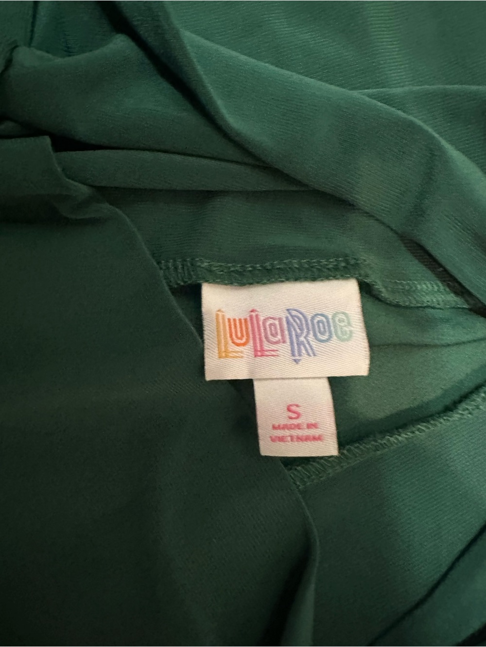 LuLaRoe Deep Emerald Green Maxi Skirt - Picture 2 of 3